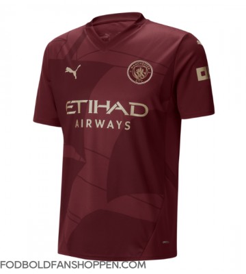 Manchester City Erling Haaland #9 Tredjetrøje 2024-25 Kortærmet
